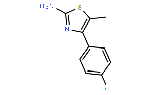 4-(4-氯苯基)-5-甲基噻唑-2-胺