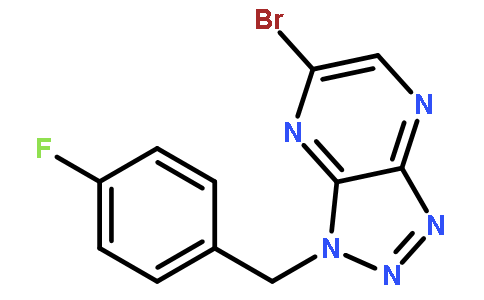 6-bromo-1-(4-fluorobenzyl)-1H-[1,2,3]triazolo[4,5-b]pyrazine