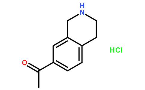 1-(1,2,3,4-Tetrahydroisoquinolin-7-yl)ethanone hydrochloride