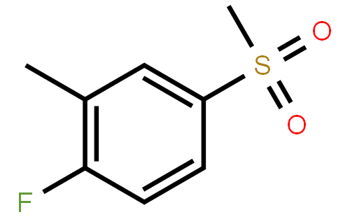 1-fluoro-2-methyl-4-(methylsulfonyl)benzene