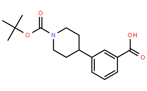 3-(1-(tert-Butoxycarbonyl)piperidin-4-yl)benzoic acid