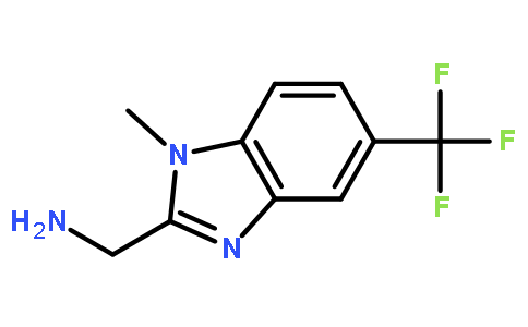 [1-Methyl-5-(trifluoromethyl)-1h-benzimidazol-2-yl]methylamine