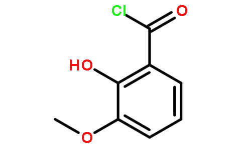 BENZOYL CHLORIDE,2-HYDROXY-3-METHOXY-