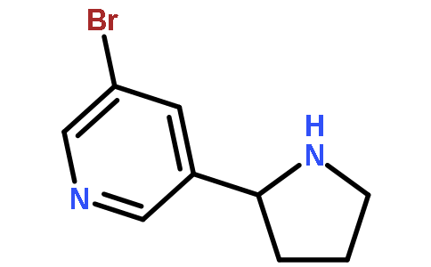 (2S)-5-BROMO-3-(2-PYRROLIDINYL)PYRIDINE