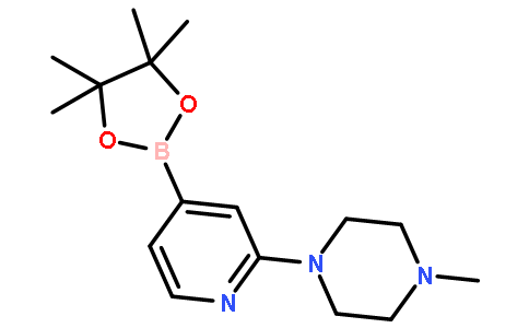 2-(4-METHYLPIPERAZIN-1-YL)PYRIDINE-5-BORONIC ACID, PINACOL ESTER