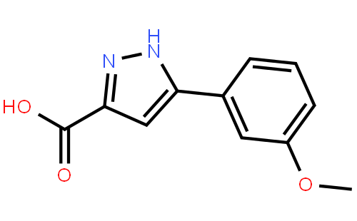 5-(3-Methoxyphenyl)-1H-pyrazole-3-carboxylic acid