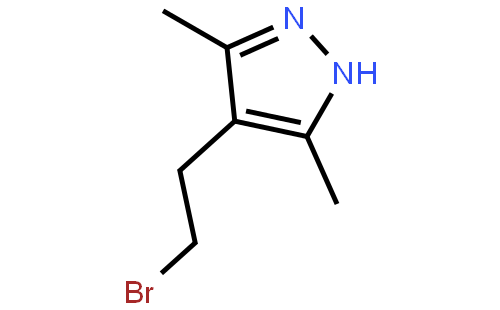 4-(2-Bromoethyl)-3,5-dimethyl-1H-pyrazole