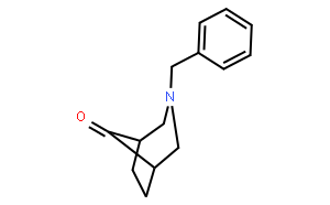 3-benzyl-3-azabicyclo[3.2.1]octan-8-one