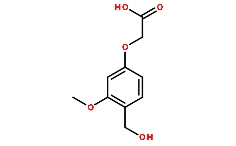 4-hydroxymethyl-3-methoxyphenoxyacetic acid