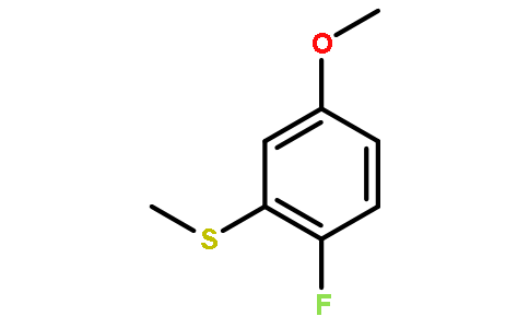 1-Fluoro-4-methoxy-2-methylsulfanylbenzene