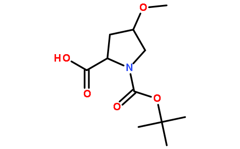 (2S,4R)-1-(tert-Butoxycarbonyl)-4-methoxypyrrolidine-2-carboxylic acid