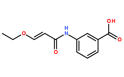 (E)-3-(3-Ethoxyacrylamido)benzoic acid
