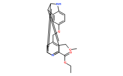 4-(methoxymethyl)-6-(phenylmethoxy)-9H-Pyrido[3,4-b]indole-3-carboxylic acid ethyl ester