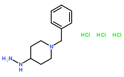 1-benzyl-4-hydrazinylpiperidine dihydrochloride