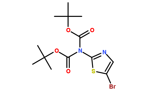N-(5-BROMOTHIAZOL-2-YL)ZAZBIS(BISCARBONIC ACID BIS-1,1-DIMETHYLETHYL ESTER
