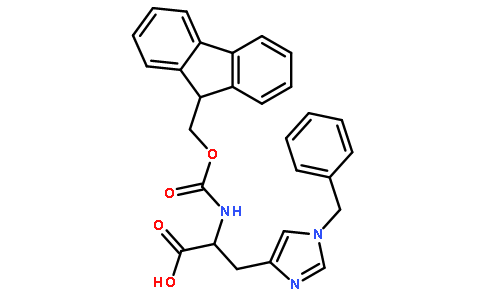 Fmoc-His(Bzl)-OH