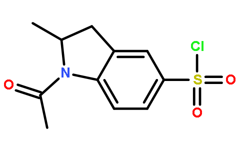 1-Acetyl-2-methylindoline-5-sulphonyl chloride