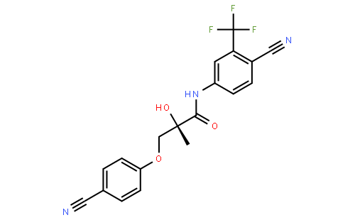 (S)-N-(4-氰基-3-(三氟甲基)苯基)-3-(4-氰基苯氧基)-2-羟基-2-甲基丙酰胺