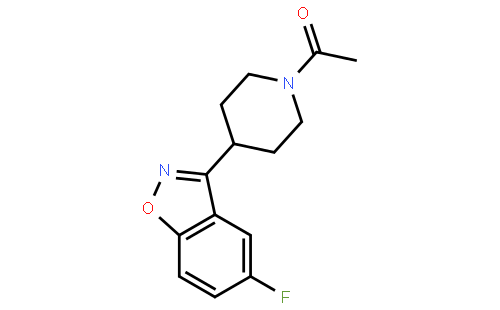 Ethanone,1-[4-(5-fluoro-1,2-benzisoxazol-3-yl)-1-piperidinyl]-