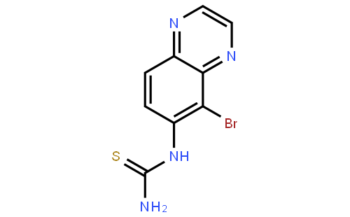 N-(5-溴喹喔啉-6-基)硫脲