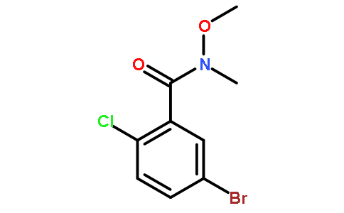 5-bromo-2-chloro-N-methoxy-N-methylbenzamide