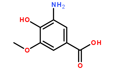 4-hydroxy-3-methoxy-5-nitrobenzoic acid