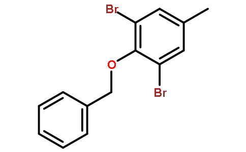 1,3-Dibromo-5-methyl-2-(phenylmethoxy)-	benzene