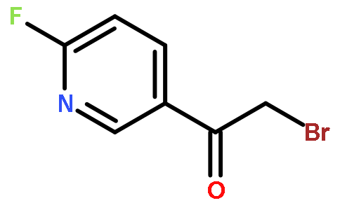 2-溴-1-(6-氟-3-吡啶基)乙酮