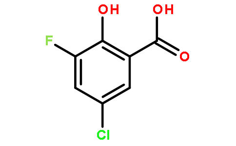 BENZOIC ACID,5-CHLORO-3-FLUORO-2-HYDROXY