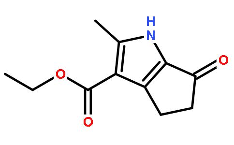 2-Methyl-6-oxo-1,4,5,6-tetrahydro-cyclopenta[b]pyrrole-3-carboxylic acid ethyl ester
