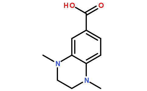 1,4-Dimethyl-1,2,3,4-Tetrahydroquinoxaline-6-Carboxylic Acid