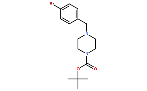 tert-Butyl 4-(4-bromobenzyl)piperazine-1-carboxylate