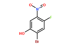 2-溴-4-氟-5-硝基苯酚