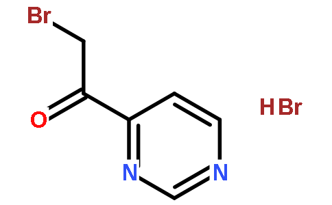 2-Bromo-1-(pyrimidin-4-yl)ethanone hydrobromide