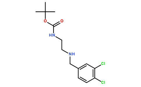 tert-Butyl (2-((3,4-dichlorobenzyl)amino)ethyl)carbamate