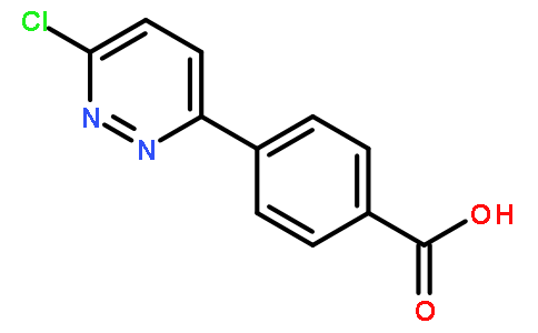 4-(6-Chloropyridazin-3-yl)benzoic acid