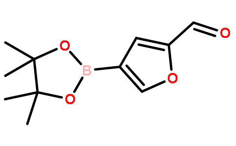 4-(4,4,5,5-Tetramethyl-1,3,2-dioxaborolan-2-yl)furan-2-carbaldehyde