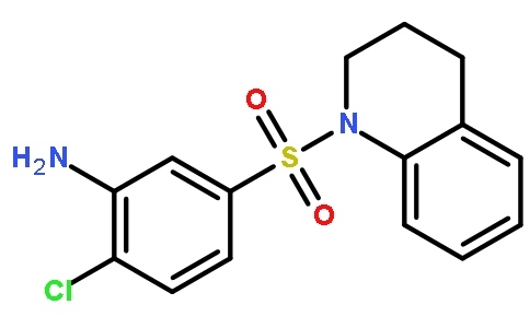 2-Chloro-5-((3,4-dihydroquinolin-1(2H)-yl)sulfonyl)aniline