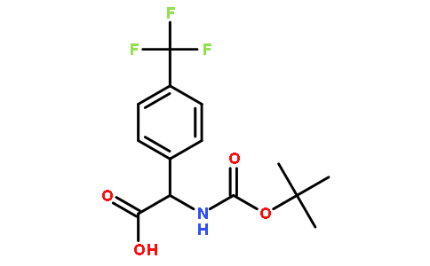 N-Boc-2-(4-trifluoromethylphenyl)-DL-glycine
