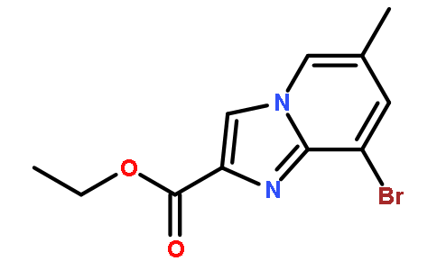 8-溴-6-甲基咪唑并[1,2-a]吡啶-2-羧酸乙酯