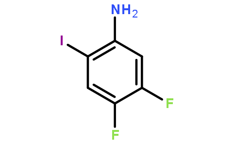 2-碘-4,5-二氟苯胺