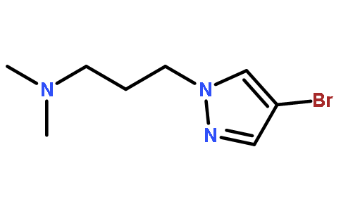 3-(4-Bromo-1H-pyrazol-1-yl)-N,N-dimethylpropan-1-amine