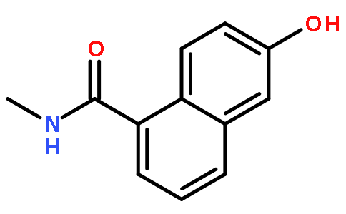 6-hydroxy-N-methylnaphthalene-1-carboxamide