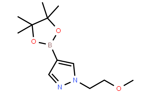 1-(2-甲氧基乙基)-4-(4,4,5,5-四甲基-1,3,2-二噁硼烷-2-基)-1H-吡唑