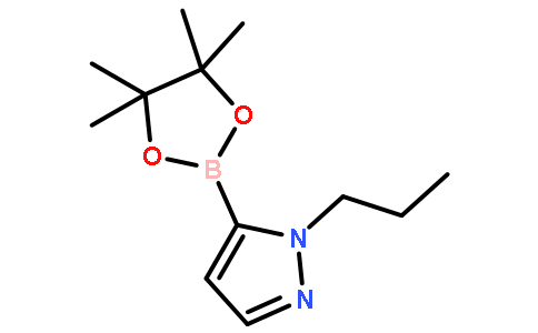 1-Propyl-5-(4,4,5,5-tetramethyl-1,3,2-dioxaborolan-2-yl)-1H-pyrazole