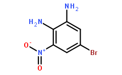 3-硝基-5-溴苯-1,2-二胺
