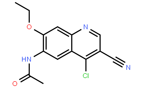 N-(4-氯-3-氰基-7-乙氧基喹啉-6-基)乙酰胺
