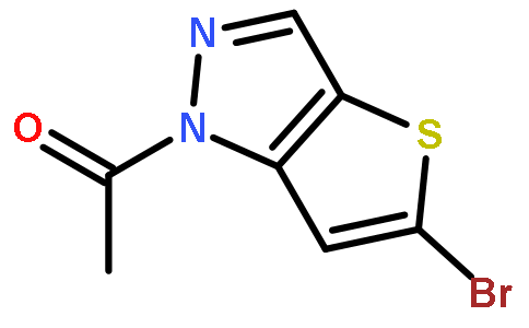 1-(5-BROMO-THIENO[3,2-C]PYRAZOL-1-YL)-ETHANONE