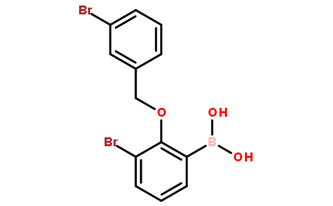(3-Bromo-2-((3-bromobenzyl)oxy)phenyl)boronic acid