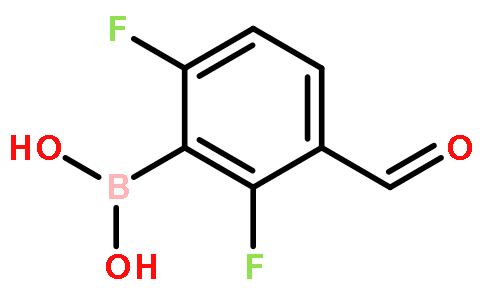 2,6-Difluoro-3-formylphenylboronic acid